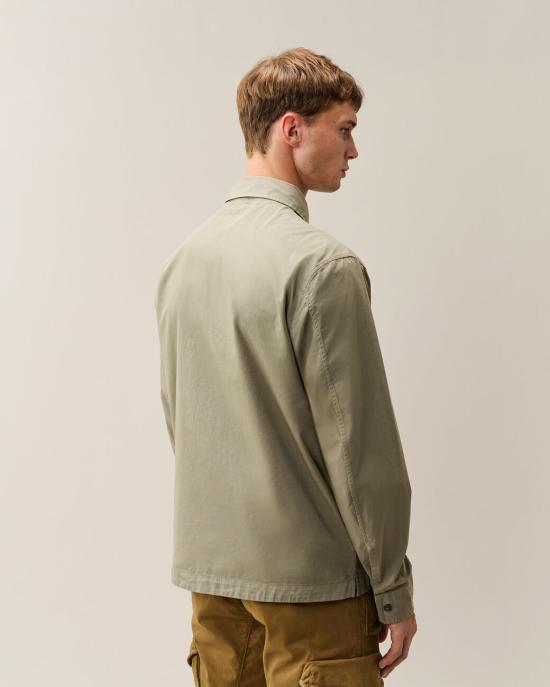 26FW 씨피 컴퍼니 긴팔 셔츠 21CMOS752A110143G 356 FALLENROCK - C.P. COMPANY