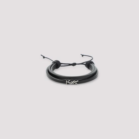 26FW 생로랑 브레이슬릿 820441AAEKE 1000 NERO - SAINT LAURENT