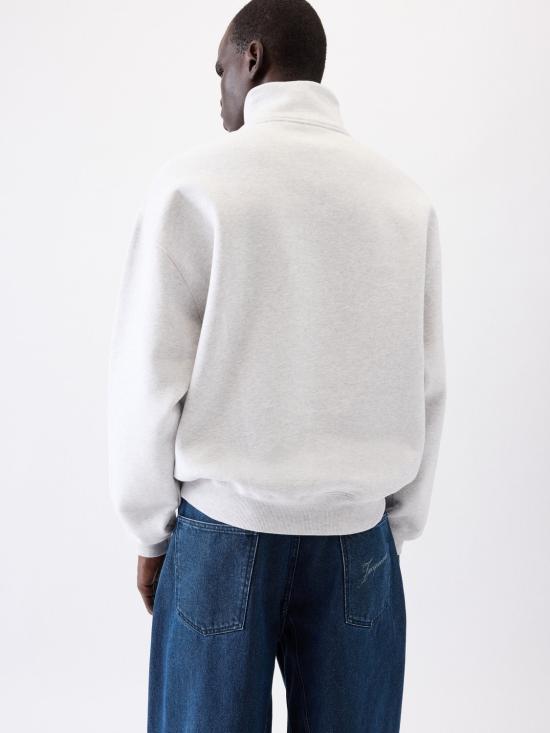 26FW 자크뮈스 집업 니트 25ESSM00313AJ00 951 GREY2 - JACQUEMUS