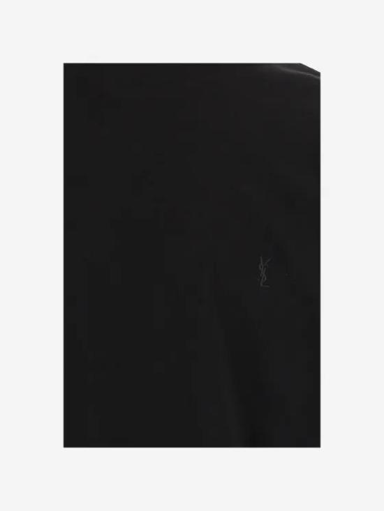 26FW 생로랑 긴팔 티셔츠 A001B9Y38FG 1000 NOIR - SAINT LAURENT