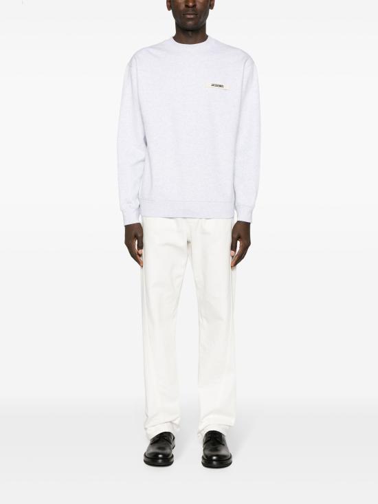 26FW 자크뮈스 스웨터 24ESSM00206AJ00 950 GREY - JACQUEMUS