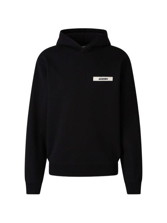 26FW 자크뮈스 후드 티셔츠 25EHOM00247AJ00 990 BLACK