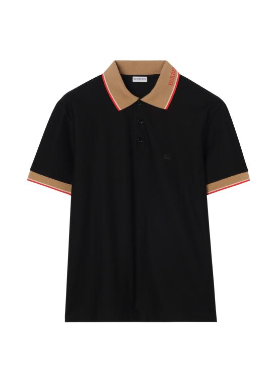26FW 버버리 폴로 티셔츠 8125519 A1189 BLACK