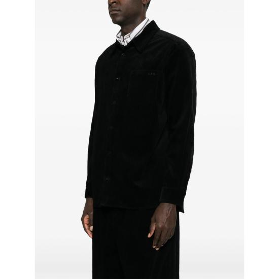 26FW 아페쎄 셔츠 COHSW H32149 LZZ BLACK - A.P.C.