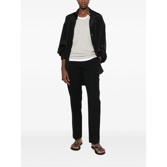 26FW 더로우 스트레이트 팬츠 R000333 W4685 BLK BLACK - THE ROW