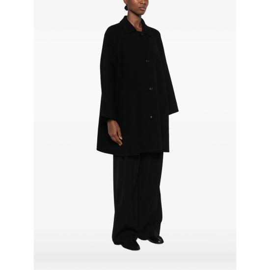 26FW 더로우 코트 R000050 W1439 BLK BLACK - THE ROW