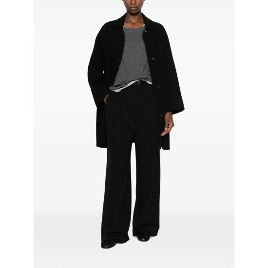 26FW 더로우 코트 R000050 W1439 BLK BLACK - THE ROW