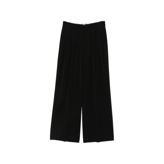 26FW 더로우 수트 팬츠 R000335 W4685 BLK BLACK