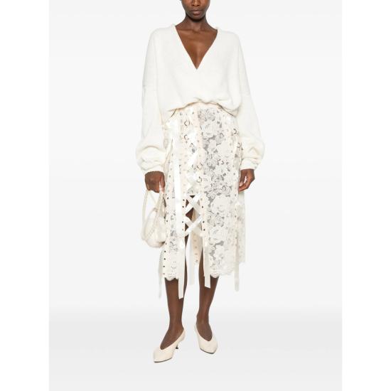 26FW 시몬로샤 미디 스커트 3220 1298 ECRU NEUTRALS - SIMONE ROCHA