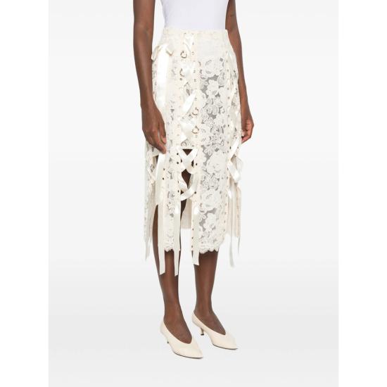 26FW 시몬로샤 미디 스커트 3220 1298 ECRU NEUTRALS - SIMONE ROCHA