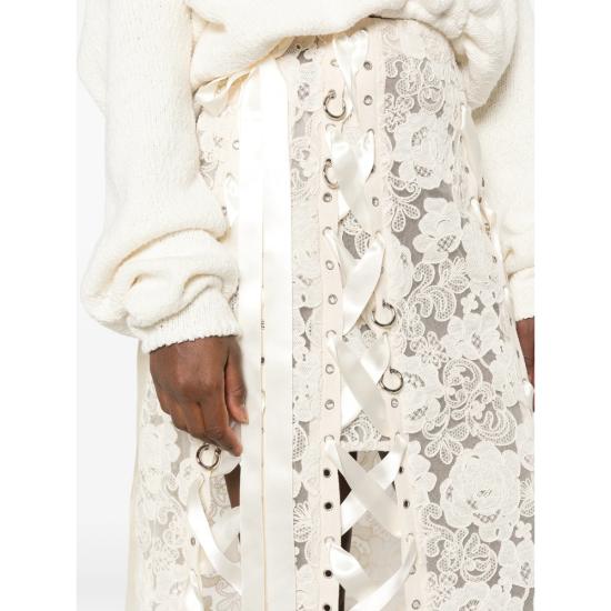 26FW 시몬로샤 미디 스커트 3220 1298 ECRU NEUTRALS - SIMONE ROCHA