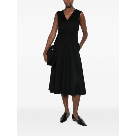 26FW 막스마라 스튜디오 원피스 MSTCURVA 403 003 BLACK - MAX MARA STUDIO