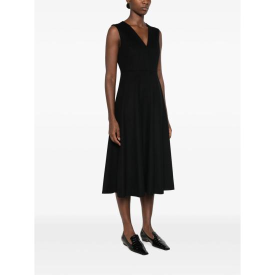 26FW 막스마라 스튜디오 원피스 MSTCURVA 403 003 BLACK - MAX MARA STUDIO