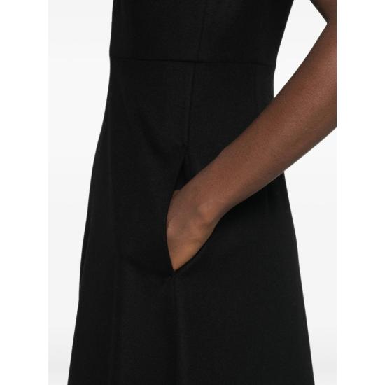26FW 막스마라 스튜디오 원피스 MSTCURVA 403 003 BLACK - MAX MARA STUDIO