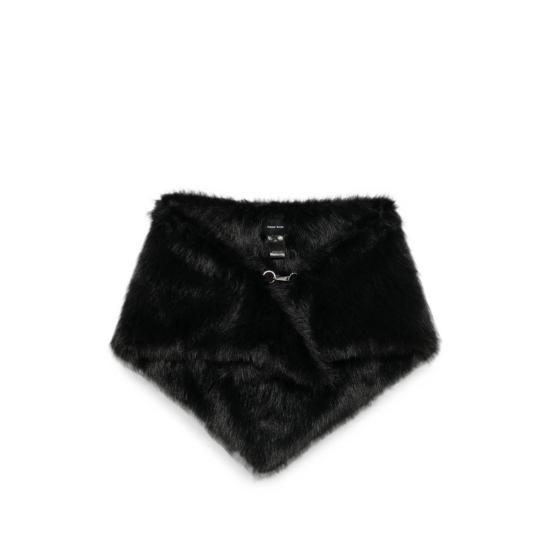 26FW 시몬로샤 머플러/스카프 1050 1090 BLACK