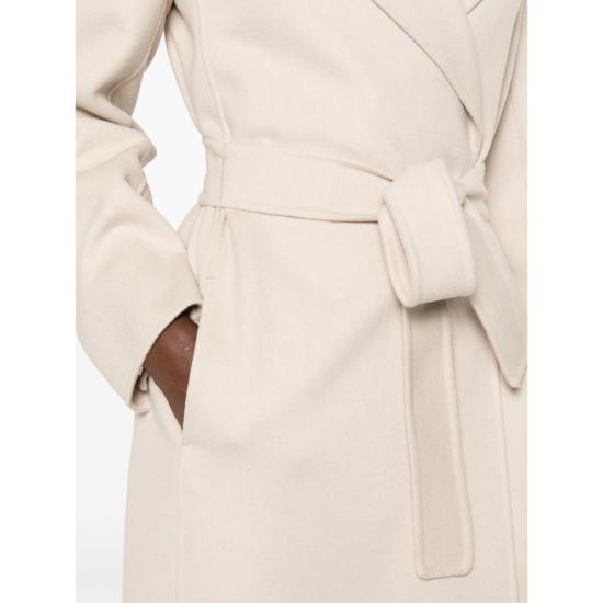 26FW 에스막스마라 폴도 울 드랩 랩 코트 POLDO 700 006 NEUTRALS - 'S MAX MARA