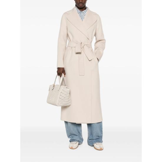 26FW 에스막스마라 폴도 울 드랩 랩 코트 POLDO 700 006 NEUTRALS - 'S MAX MARA
