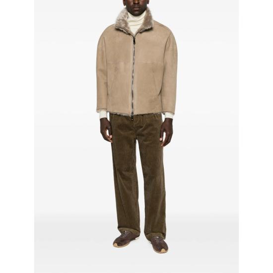 26FW 조르지오 브라토 가죽 자켓 GD27F19099BISM TAUPE NEUTRALS - GIORGIO BRATO