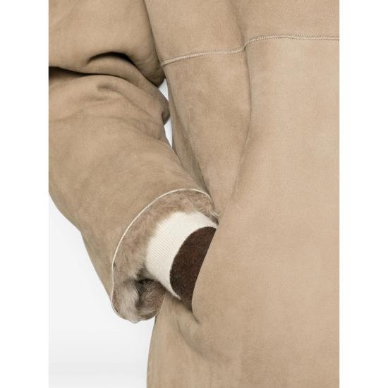 26FW 조르지오 브라토 가죽 자켓 GD27F19099BISM TAUPE NEUTRALS - GIORGIO BRATO