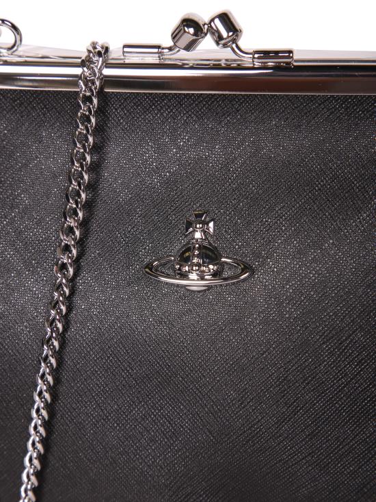 27FW 비비안웨스트우드 그래니 프레임 퍼스 4B010007W S0021 N401 Black - VIVIENNE WESTWOOD