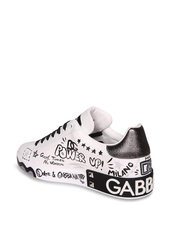 27FW 돌체앤가바나 스니커즈 CS2466 A0986 HN6GJ White - DOLCE & GABBANA