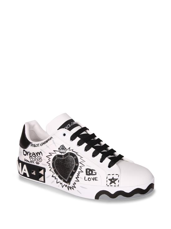 27FW 돌체앤가바나 스니커즈 CS2466 A0986 HN6GJ White - DOLCE & GABBANA