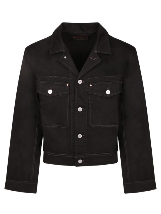 27FW 르메르 데님 자켓 OW1269 LD1055 BK999 Black