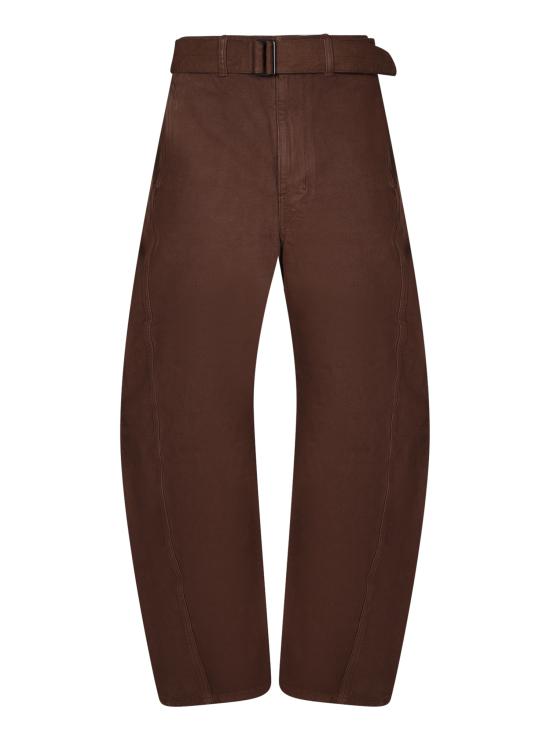 27FW 르메르 트위스트 벨티드 팬츠 PA326 LD1077 BR512 Brown