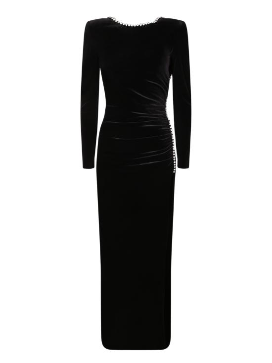 27FW 니사 롱 원피스 RS16855 BLACK