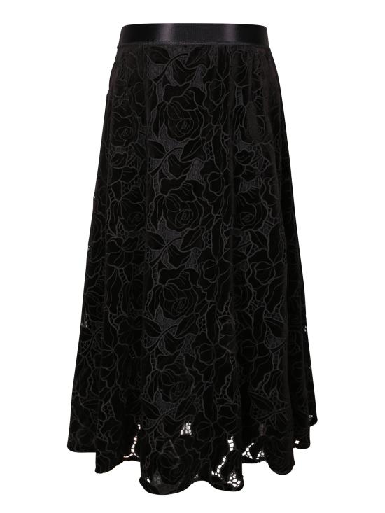 27FW 니사 롱 스커트 FS16842 BLACK - NISSA