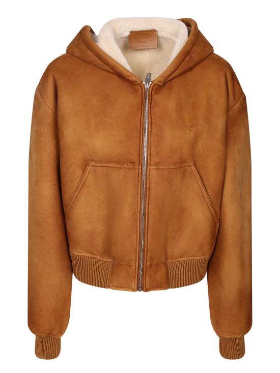 27FW 프라다 코트 58A302 6157 F033A Brown