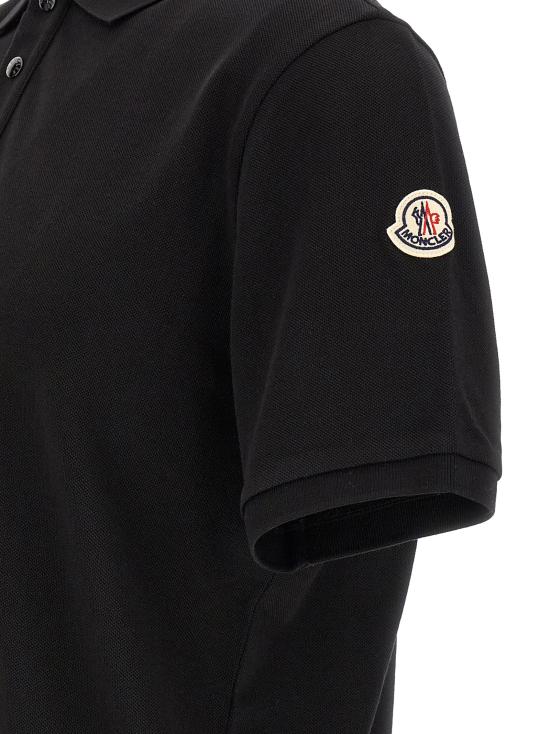 26FW 몽클레어 폴로 티셔츠 L20918A0001789A16999 Black - MONCLER