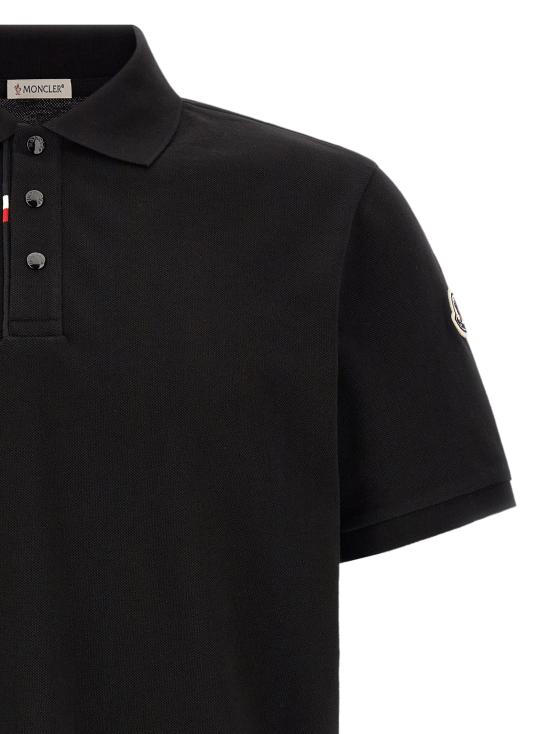 26FW 몽클레어 폴로 티셔츠 L20918A0001789A16999 Black - MONCLER