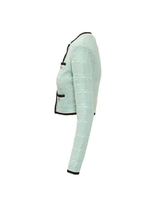 26FW 셀프 포트레이트 가디건 PF26072CG GREEN - SELF PORTRAIT