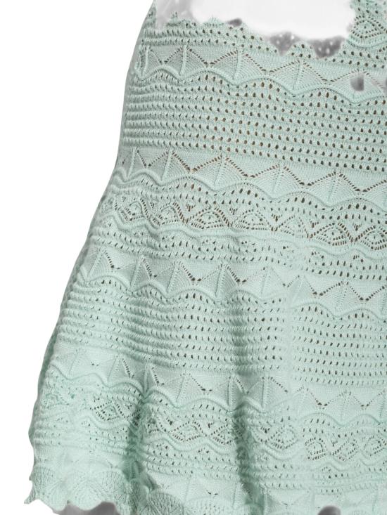 26FW 셀프 포트레이트 숏 스커트 PF26072SKG GREEN - SELF PORTRAIT