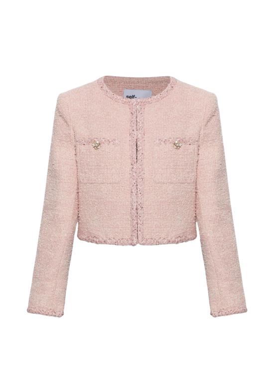 26FW 셀프 포트레이트 수트 자켓 PF26112JP PINK