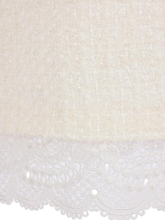 26FW 셀프 포트레이트 숏 스커트 PF26002SKC CREAM WHITE - SELF PORTRAIT