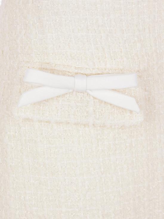 26FW 셀프 포트레이트 숏 스커트 PF26002SKC CREAM WHITE - SELF PORTRAIT