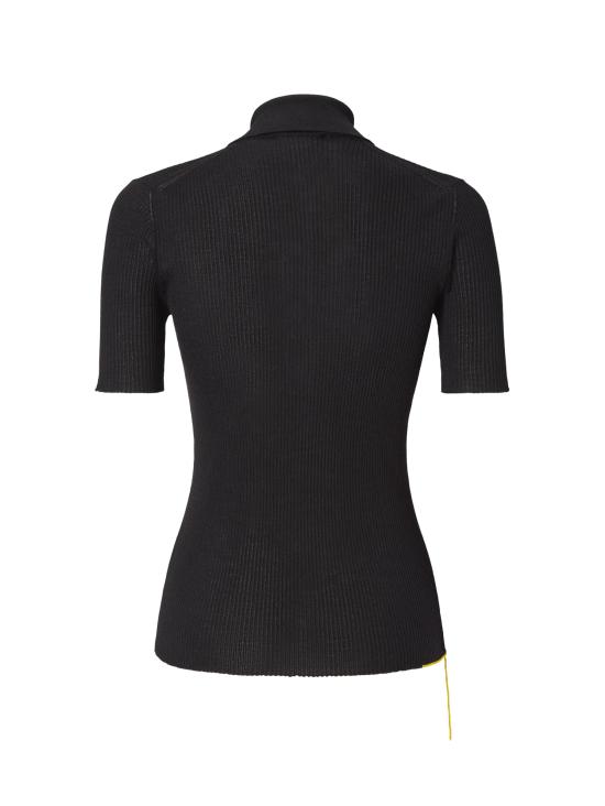 26FW 펜디 폴로 티셔츠 FZXF36 B1QQF0QA1 BLACK - FENDI