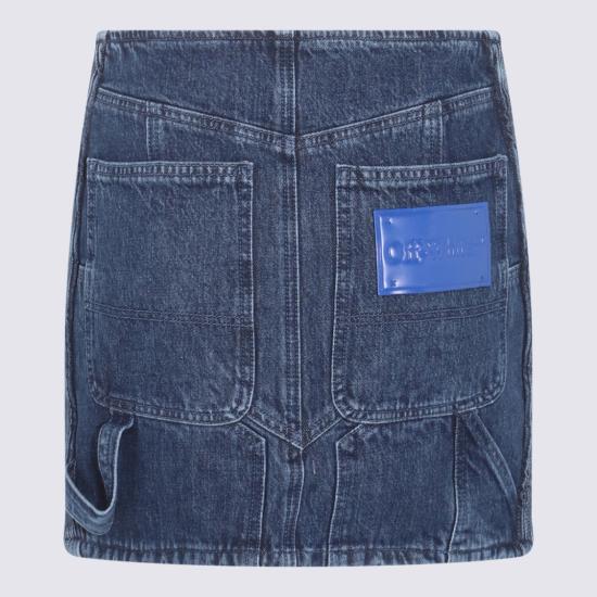 오프화이트 데님 OWYF019S23DEN0014500 Blue - OFF WHITE