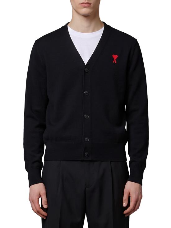 26FW 아미 가디건 HKC361 BLACK