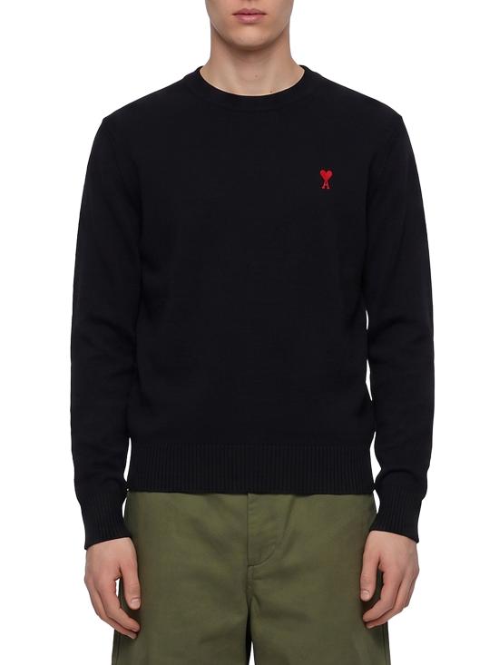 26FW 아미 ADC 크루넥 스웨터 HKS826 BLACK