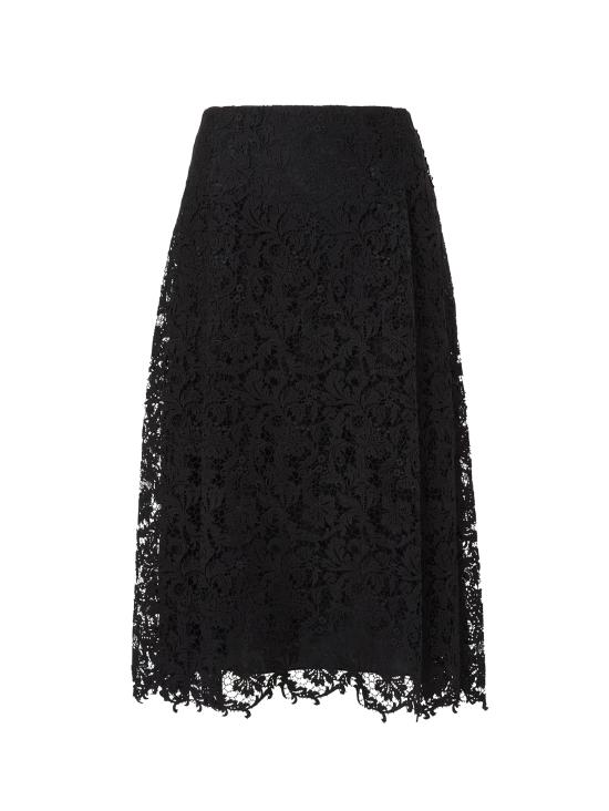 26FW 펜디 롱 스커트 FQ7762 B1U2F0QA1 BLACK - FENDI
