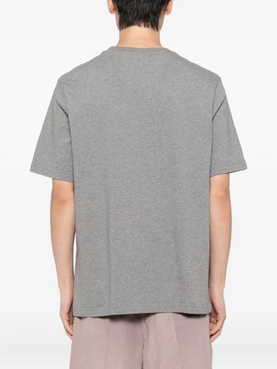 26FW 메종키츠네 폭스 헤드 컴포트 티셔츠 PM00108KJ7025 H131 MEDIUM GREY MELANGE - MAISON KITSUNE