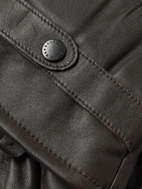 26FW 바버 장갑 MGL0009 MGL1 BR71 DARK BROWN - BARBOUR