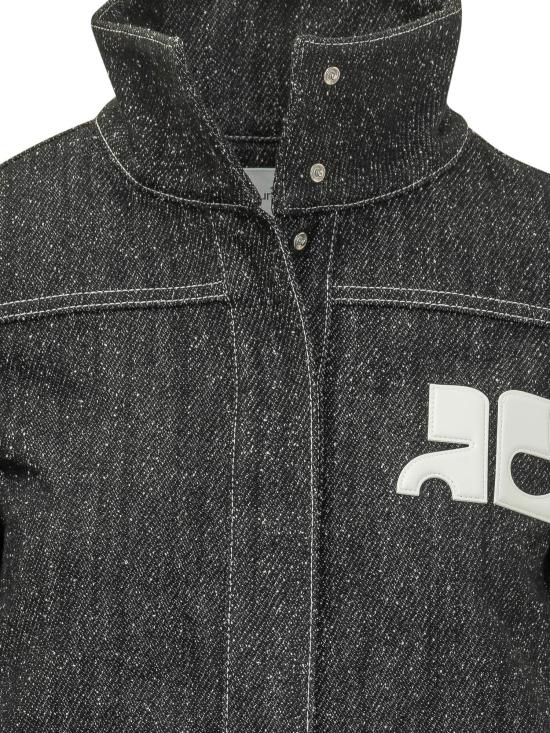 26FW 쿠레쥬 자켓 426DOW023DE0068 9901 BLACK - COURREGES