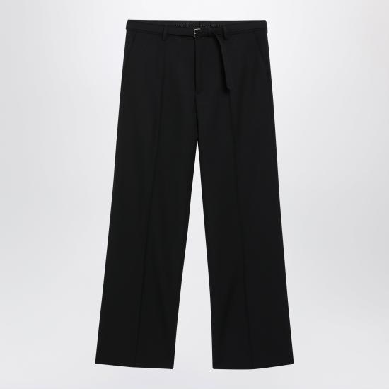 26FW 드리스 반 노튼 스트레이트 팬츠 0209094265 Black
