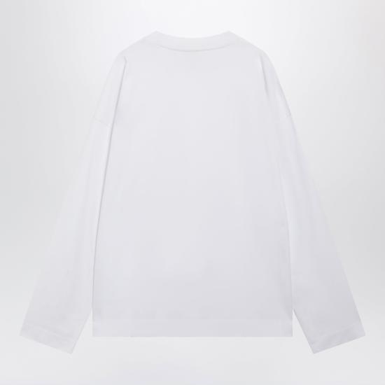 26FW 드리스 반 노튼 탑 0211084603 White - DRIES VAN NOTEN