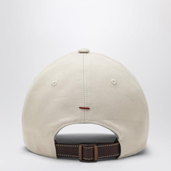 26FW 브루넬로 쿠치넬리 로고 자수 베이스볼 캡 M252D9850CO Beige - BRUNELLO CUCINELLI