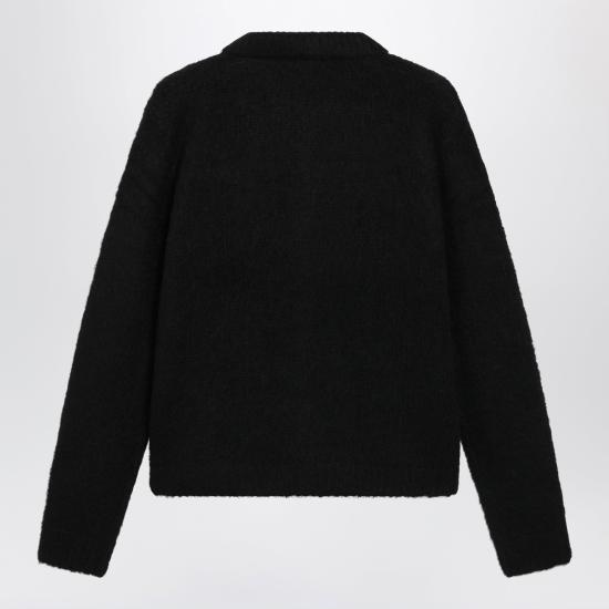 26FW 드리스 반 노튼 긴팔 티셔츠 0212304709 Black - DRIES VAN NOTEN